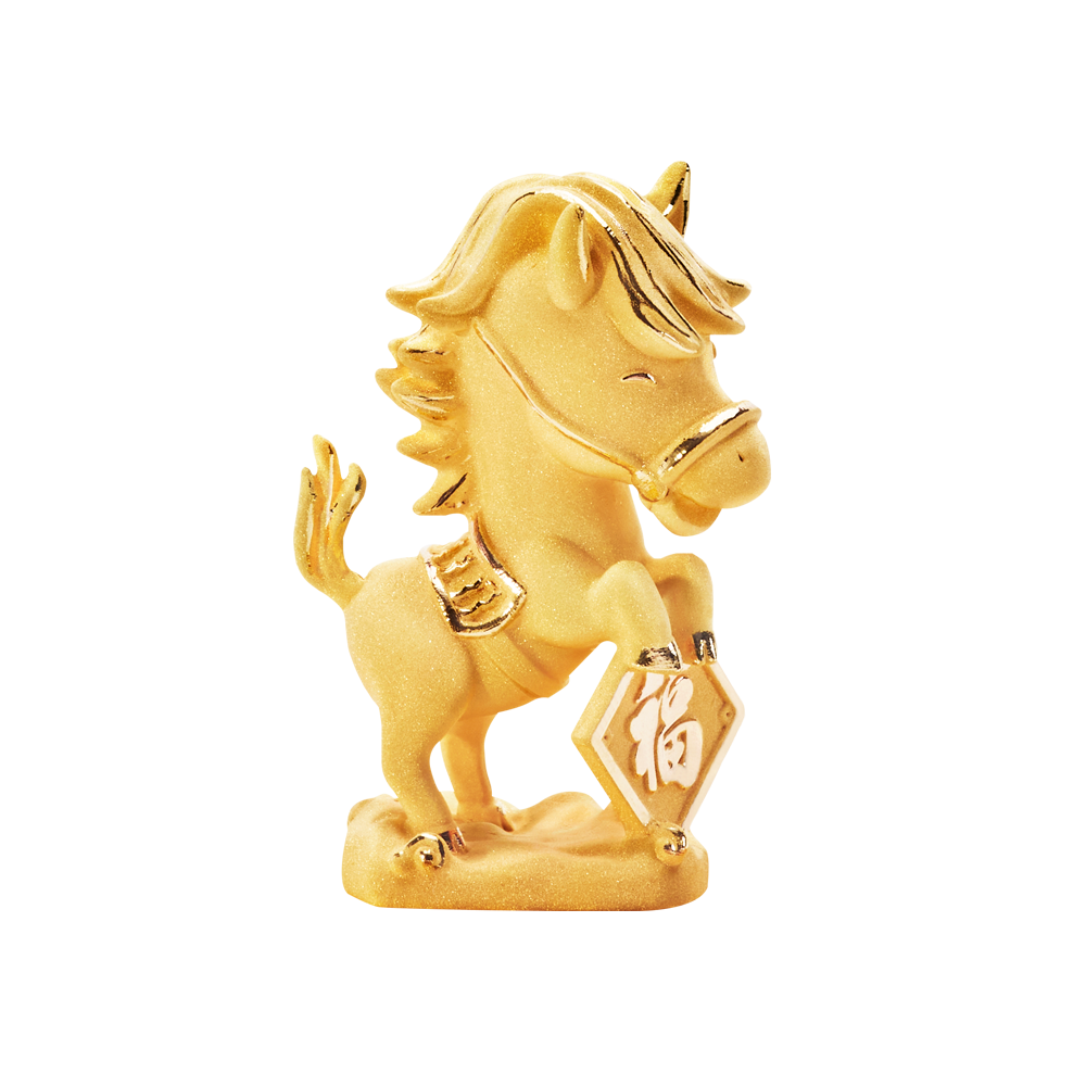 Golden Blessing Horse
