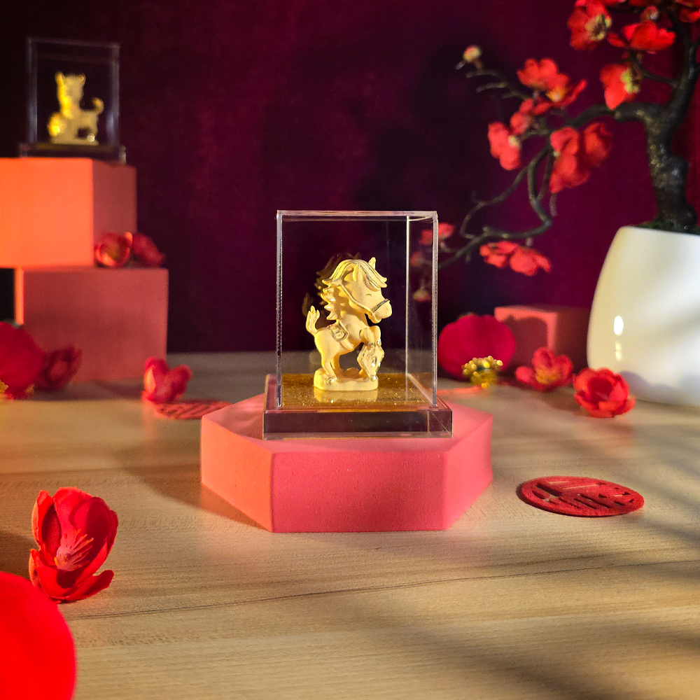 Golden Blessing Horse