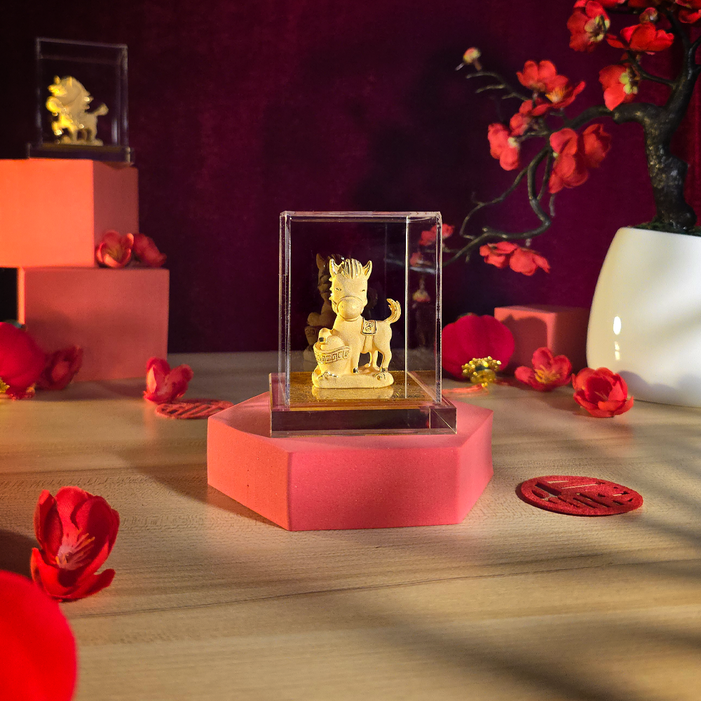 Golden Prosperity Horse