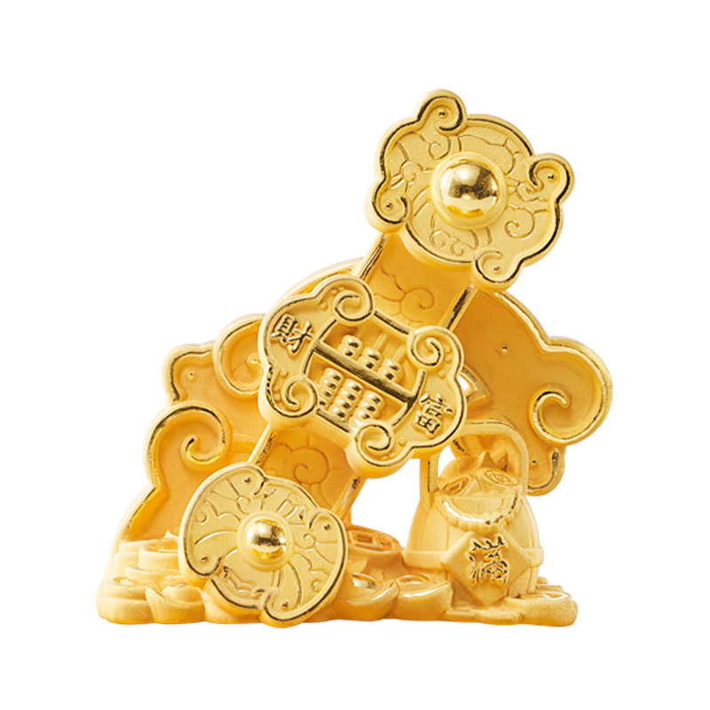 Golden Ruyi Abacus – Gold Art
