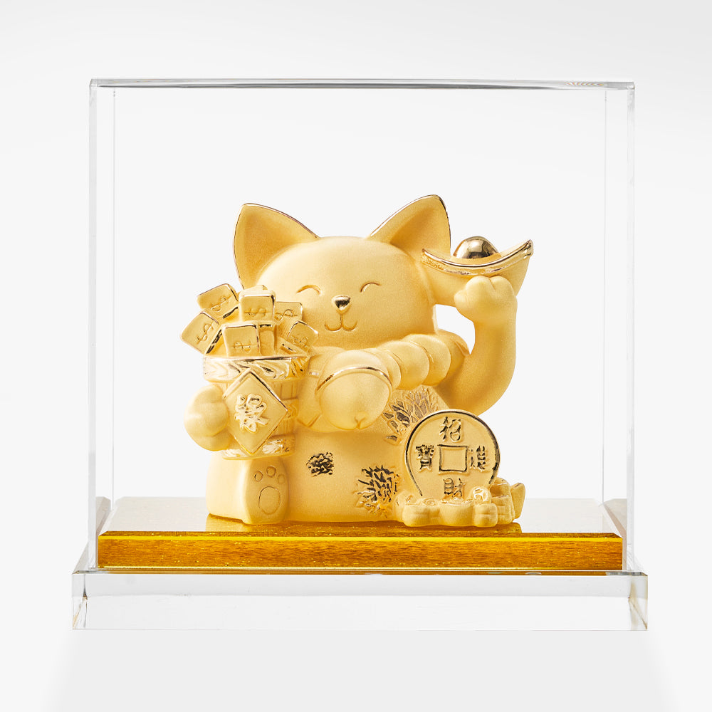 Lucky Cat – Gold Art