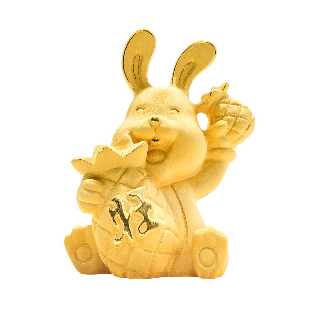 Golden Bunny of Luck